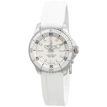 Breitling Superocean Automatic Chronometer White Dial Unisex .